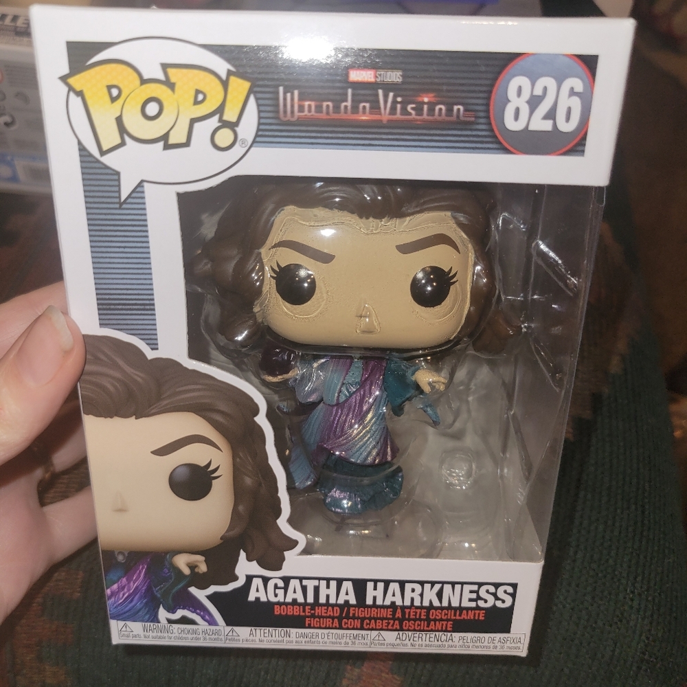 Funko Pop! WandaVision Agatha Harkness with Purple and Blue #826